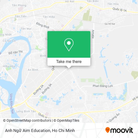 Anh Ngữ Aim Education map