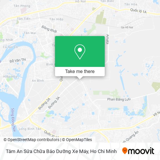 Tâm An Sửa Chữa Bảo Dưỡng Xe Máy map