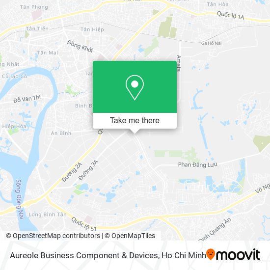 Aureole Business Component & Devices map