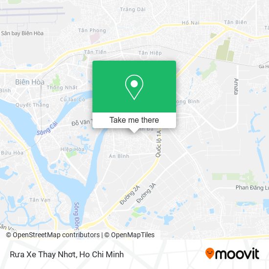 Rưa Xe Thay Nhơt map