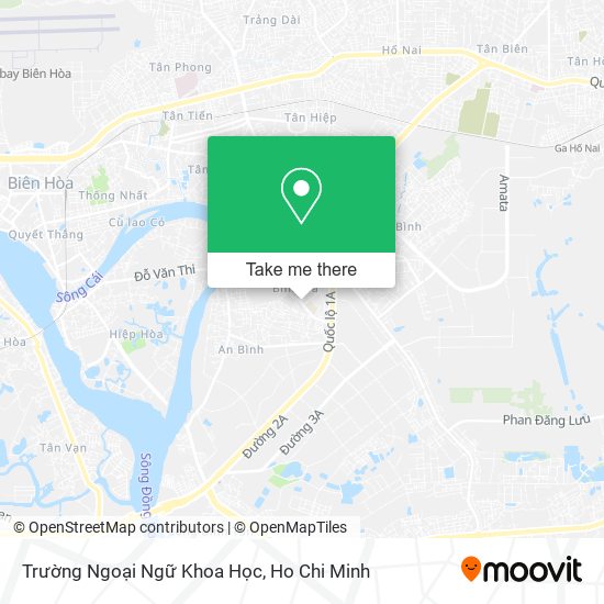 Trường Ngoại Ngữ Khoa Học map