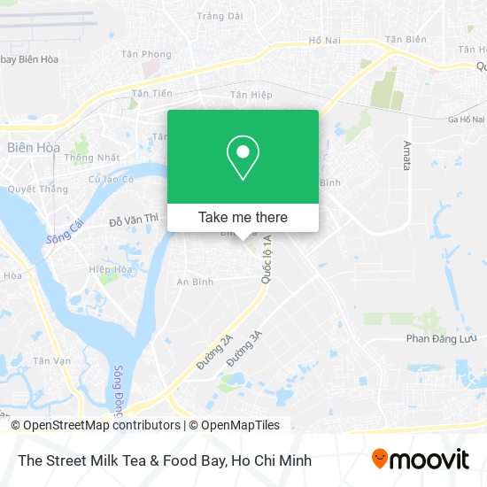 The Street Milk Tea & Food Bay map