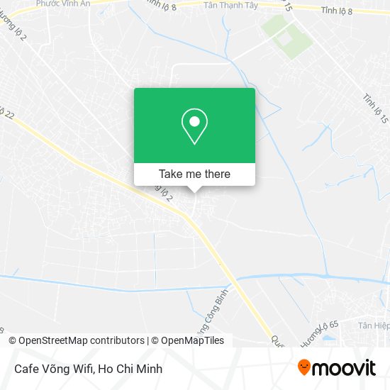 Cafe Võng Wifi map