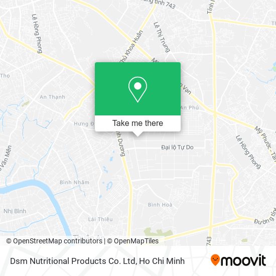 Dsm Nutritional Products Co. Ltd map