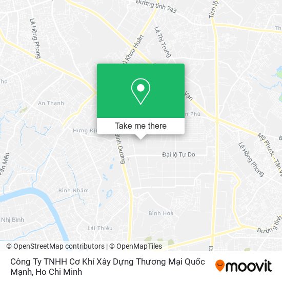 Công Ty TNHH Cơ Khí Xây Dựng Thương Mại Quốc Mạnh map