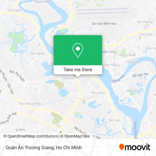 Quán Ăn Trương Giang map