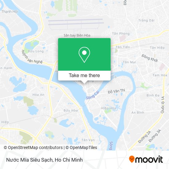 Nước Mía Siêu Sạch map