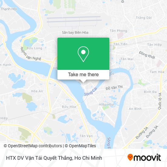HTX DV Vận Tải Quyết Thắng map