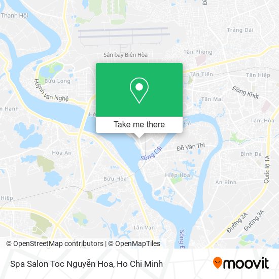 Spa Salon Toc Nguyễn Hoa map