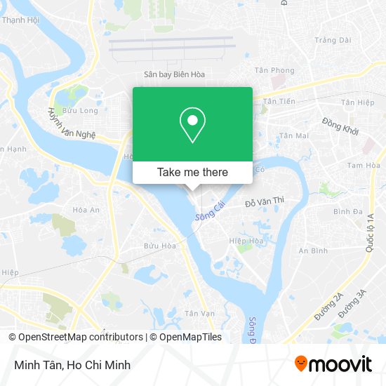 Minh Tân map