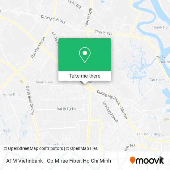 ATM Vietinbank - Cp Mirae Fiber map