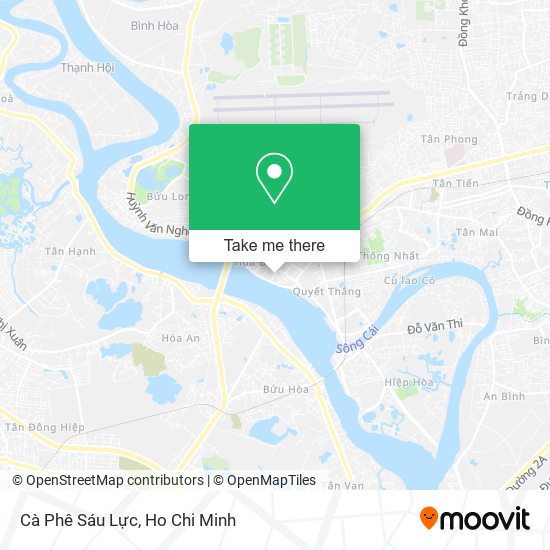 Cà Phê Sáu Lực map