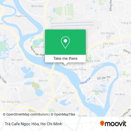 Trà Cafe Ngọc Hòa map