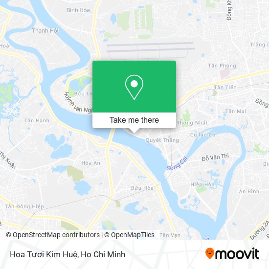 Hoa Tươi Kim Huệ map