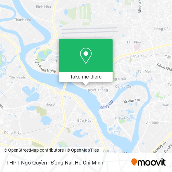 THPT Ngô Quyền - Đồng Nai map