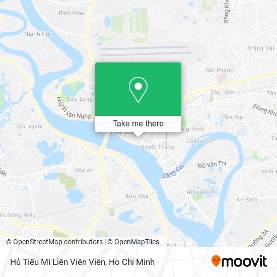 Hủ Tiếu Mì Liên Viên Viên map