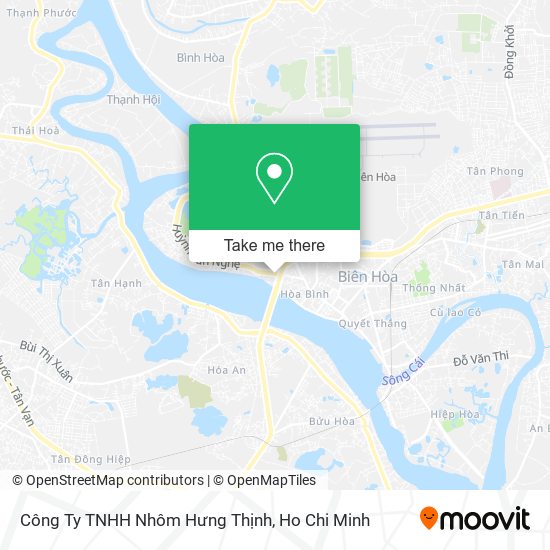 Công Ty TNHH Nhôm Hưng Thịnh map