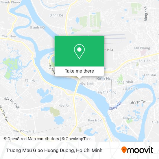 Truong Mau Giao Huong Duong map