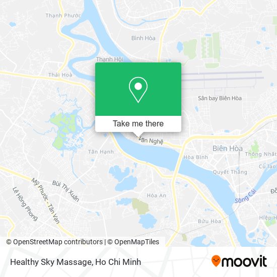 Healthy Sky Massage map