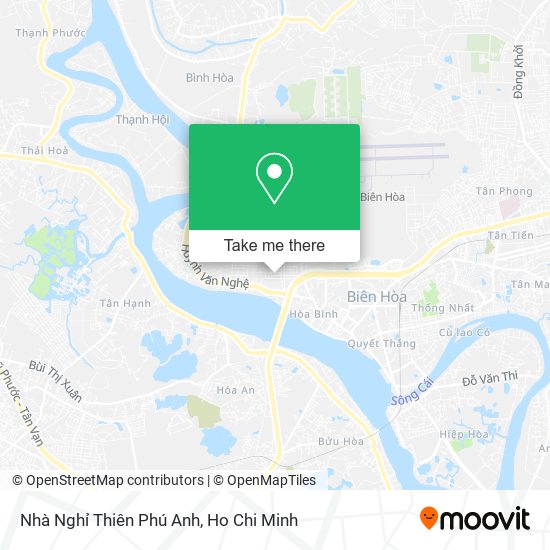 Nhà Nghỉ Thiên Phú Anh map