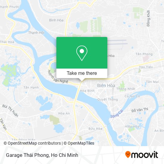 Garage Thái Phong map