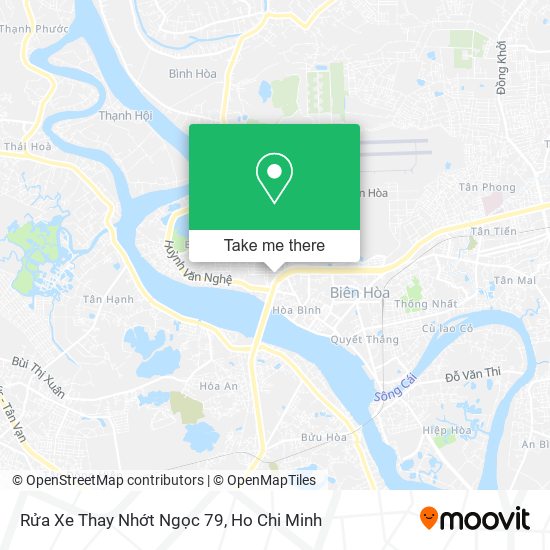 Rửa Xe Thay Nhớt Ngọc 79 map