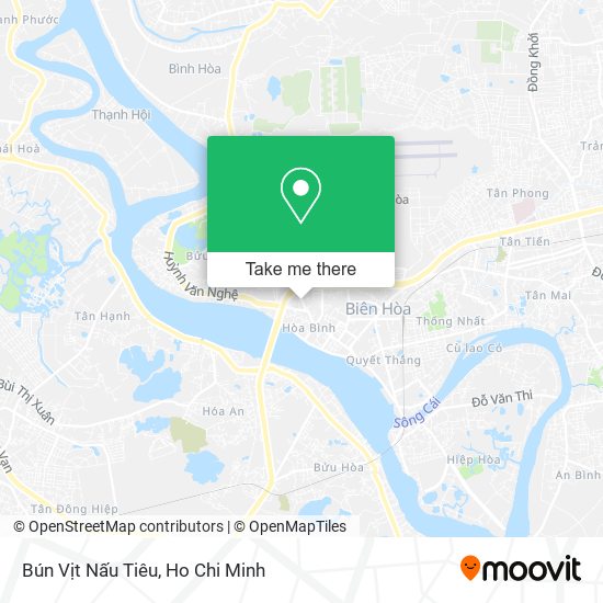 Bún Vịt Nấu Tiêu map