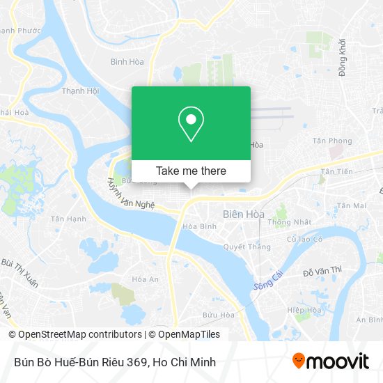 Bún Bò Huế-Bún Riêu 369 map