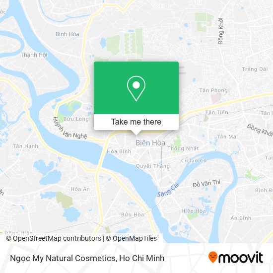 Ngọc My Natural Cosmetics map