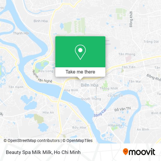 Beauty Spa Milk Milk map