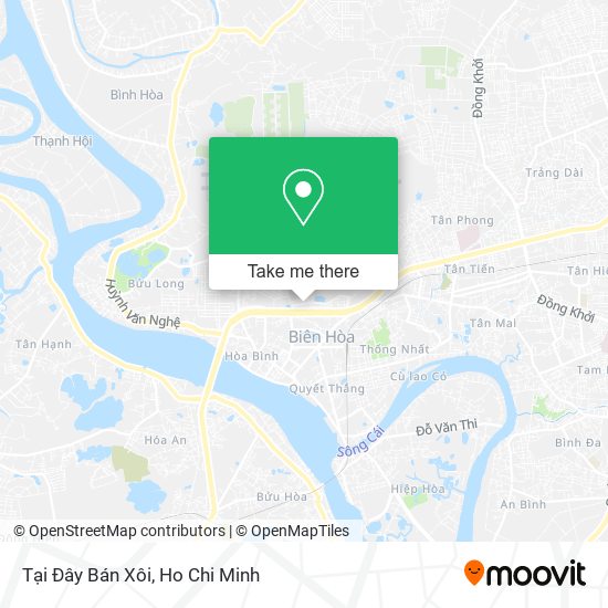 Tại Đây Bán Xôi map