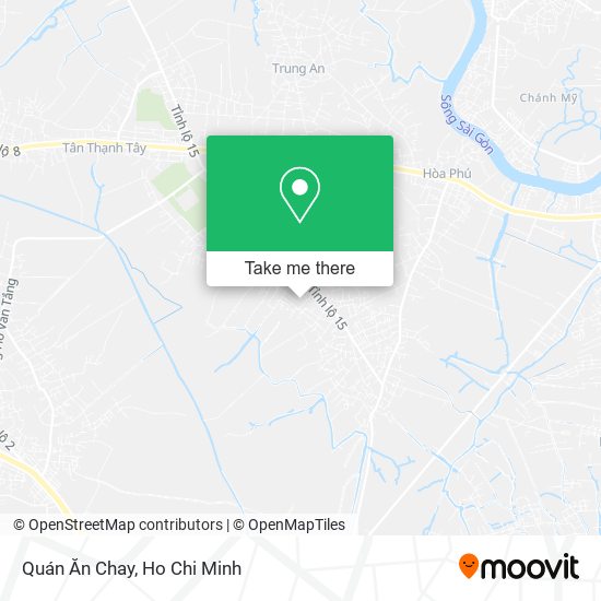 Quán Ăn Chay map