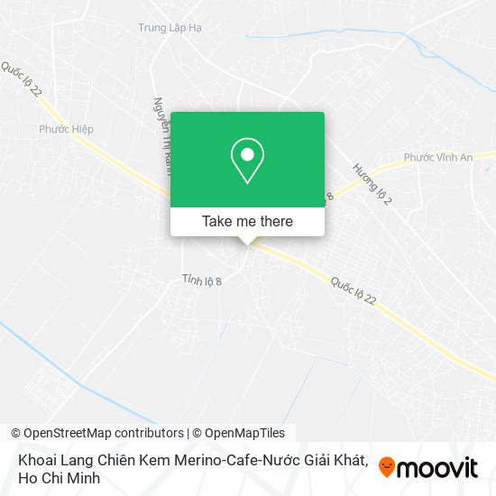 Khoai Lang Chiên Kem Merino-Cafe-Nước Giải Khát map