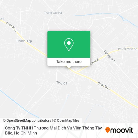 Công Ty TNHH Thương Mại Dịch Vụ Viễn Thông Tây Bắc map