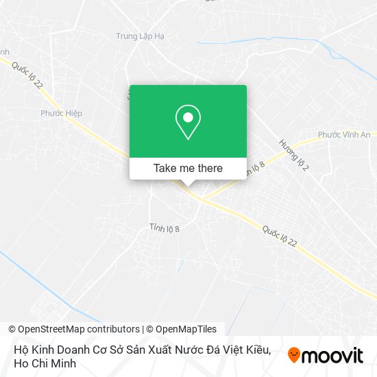 Hộ Kinh Doanh Cơ Sở Sản Xuất Nước Đá Việt Kiều map