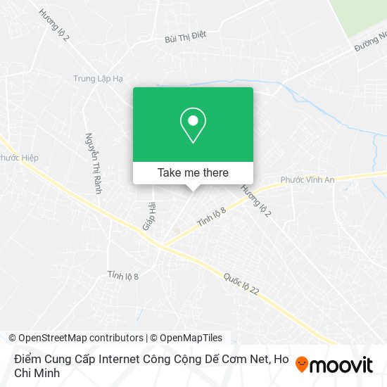 Điểm Cung Cấp Internet Công Cộng Dế Cơm Net map