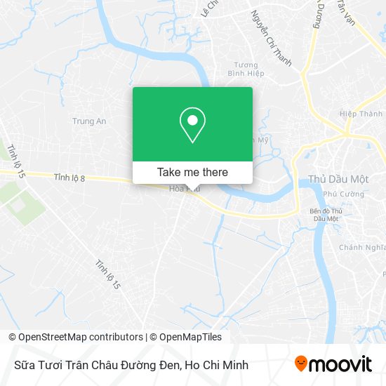 Sữa Tươi Trân Châu Đường Đen map