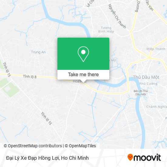 Đại Lý Xe Đạp Hồng Lợi map