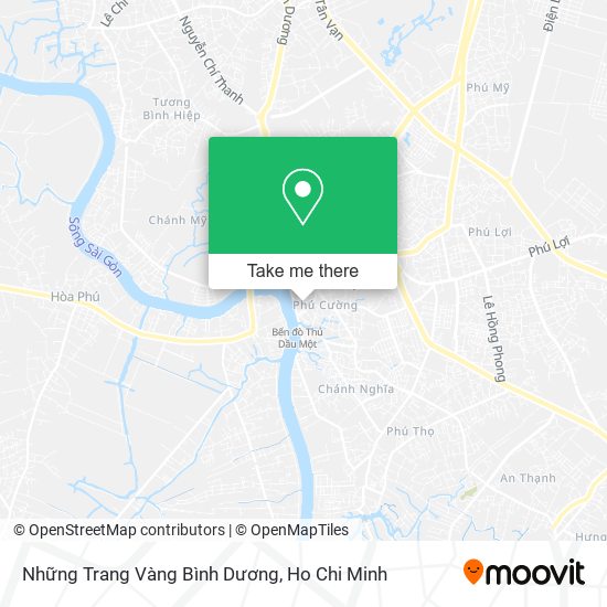 Những Trang Vàng Bình Dương map