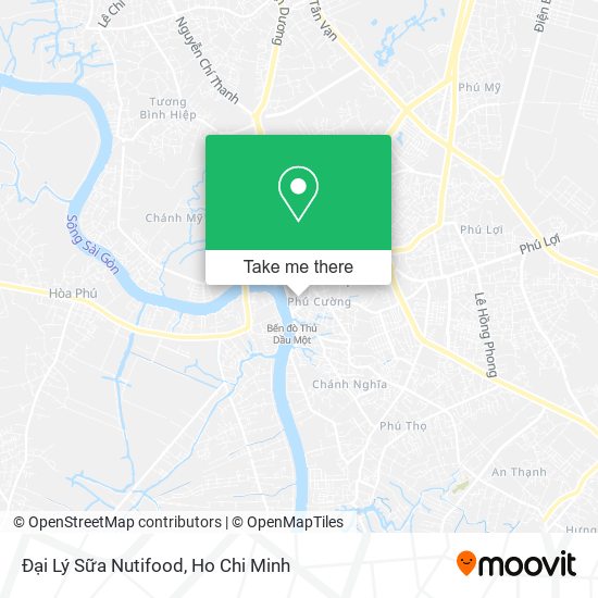 Đại Lý Sữa Nutifood map