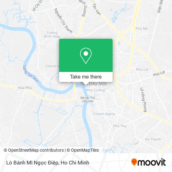 Lò Bánh Mì Ngọc Điệp map