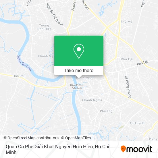Quán Cà Phê Giải Khát Nguyễn Hữu Hiền map