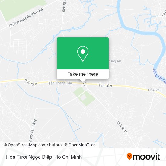 Hoa Tươi Ngọc Điệp map