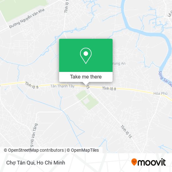Chợ Tân Qui map