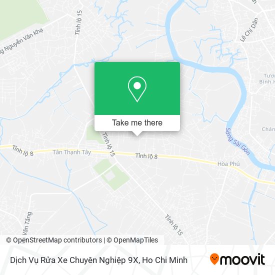 Dịch Vụ Rửa Xe Chuyên Nghiệp 9X map