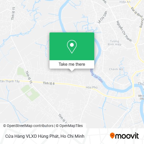 Cửa Hàng VLXD Hùng Phát map