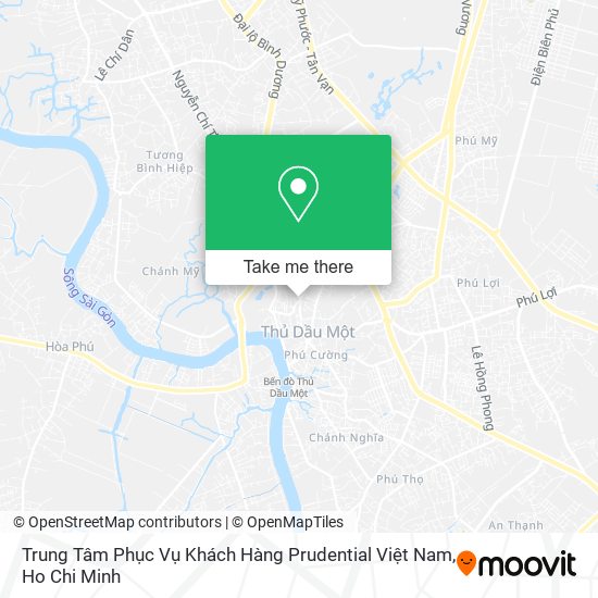 Trung Tâm Phục Vụ Khách Hàng Prudential Việt Nam map