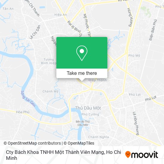 Cty Bách Khoa TNHH Một Thành Viên Mạng map