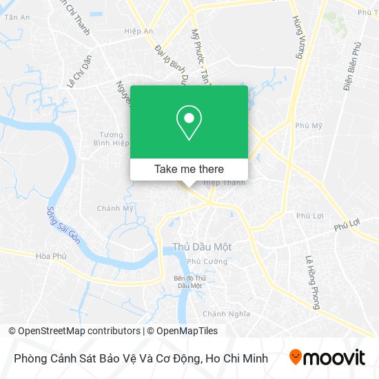 Phòng Cảnh Sát Bảo Vệ Và Cơ Động map