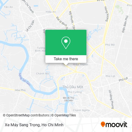 Xe Máy Sang Trọng map